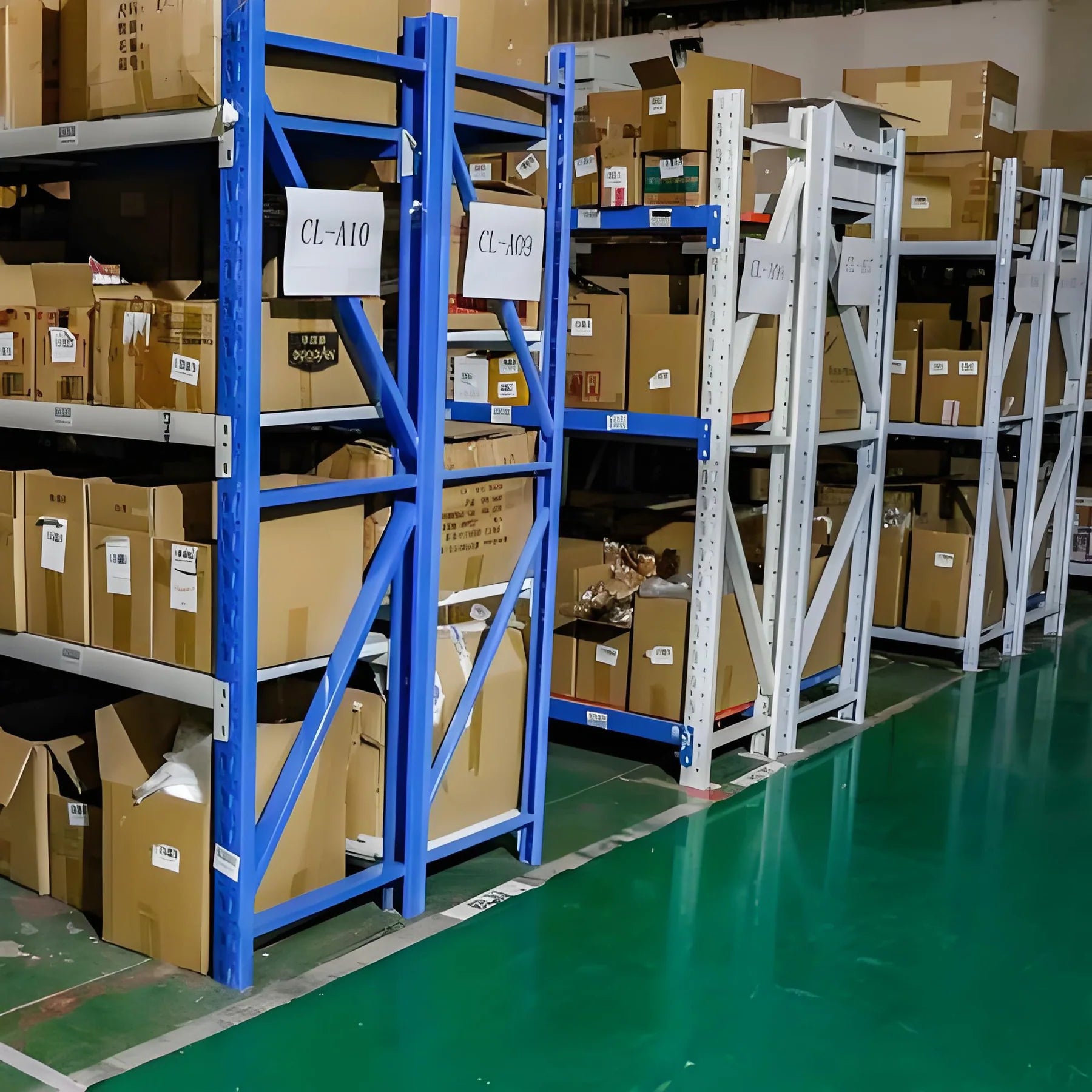 Finished-goods storage at a partner facility