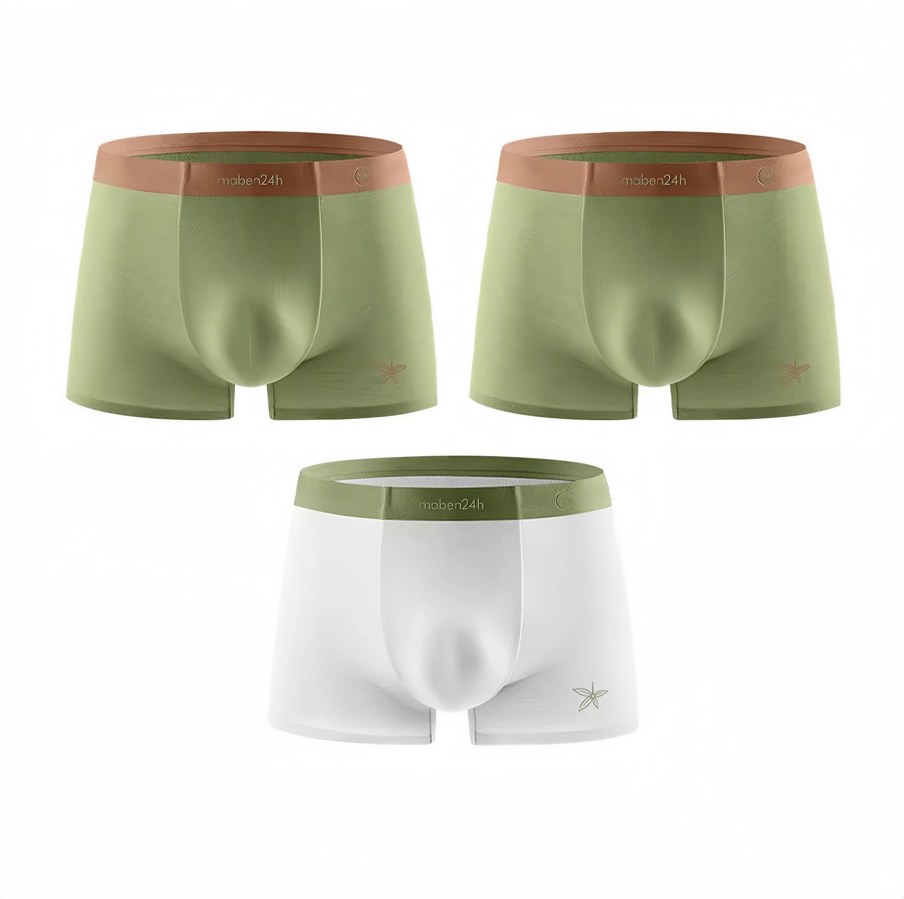 Three Maben24h men’s underwear designs